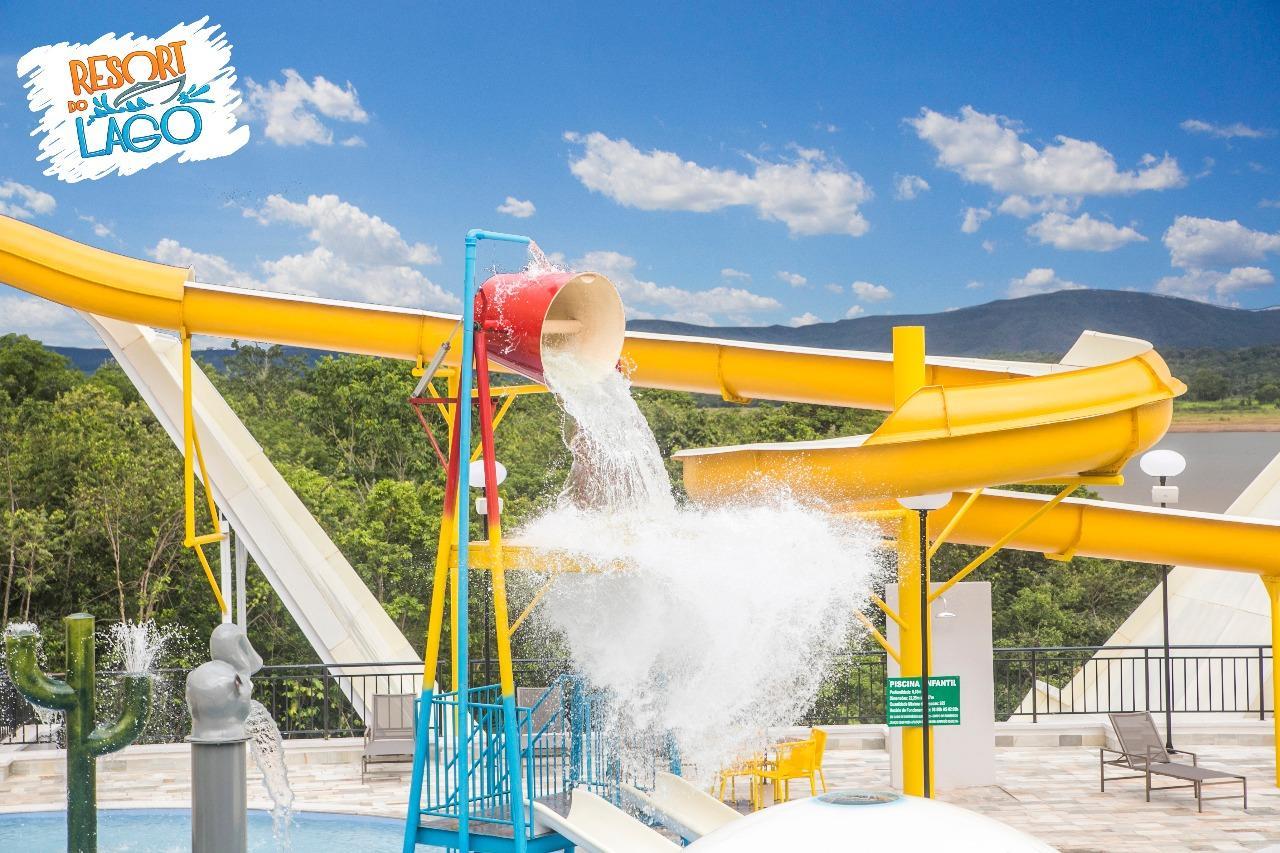 Apto Resort Do Lago Ate 8 Pessoas - Valor Promocional Caldas Novas Exteriér fotografie
