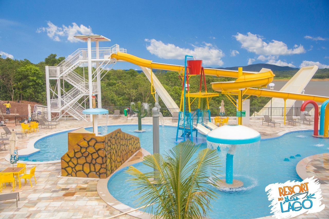 Apto Resort Do Lago Ate 8 Pessoas - Valor Promocional Caldas Novas Exteriér fotografie