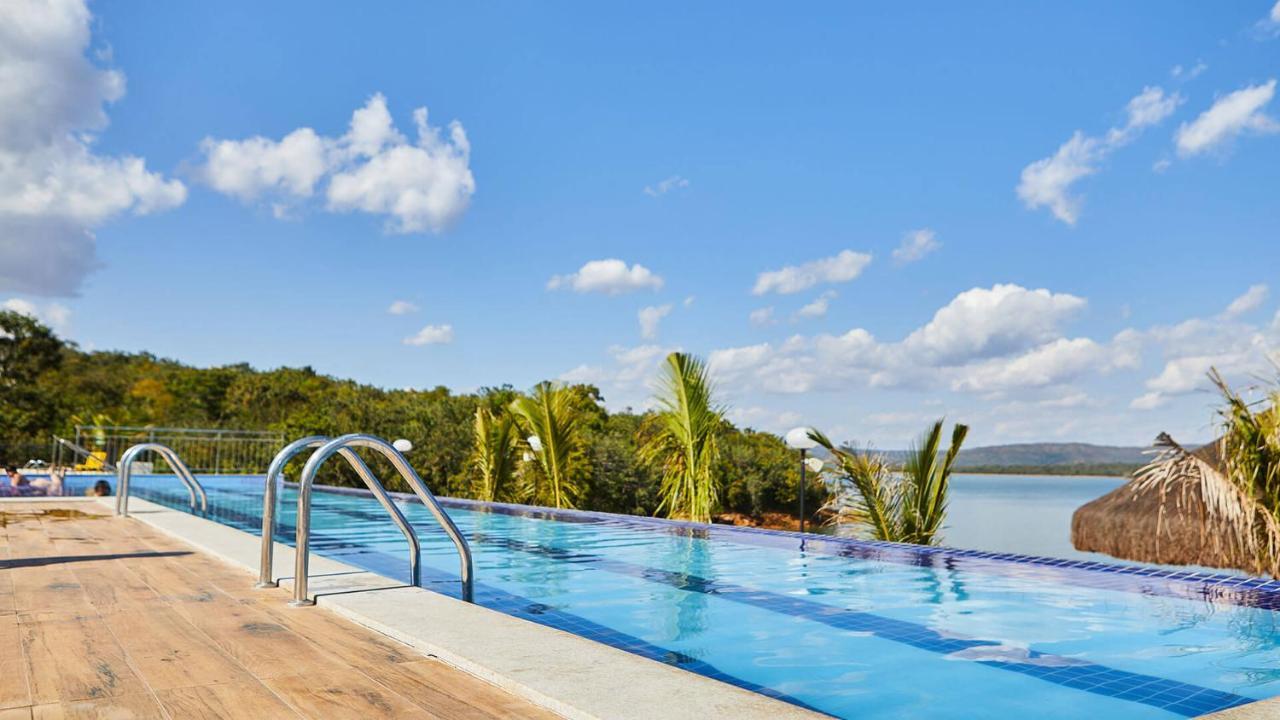 Apto Resort Do Lago Ate 8 Pessoas - Valor Promocional Caldas Novas Exteriér fotografie